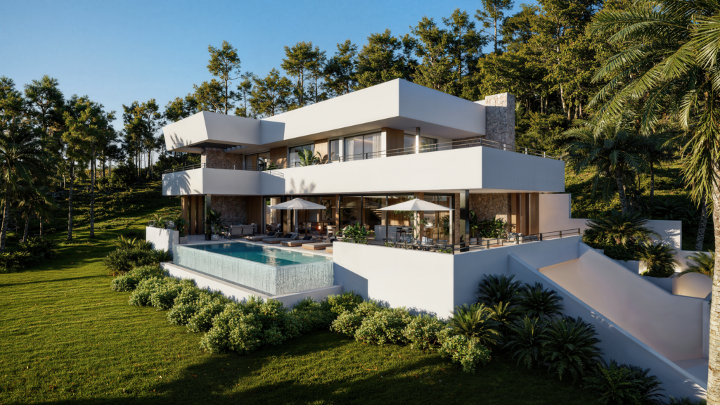 Reel — Villa Panoramic aérea
